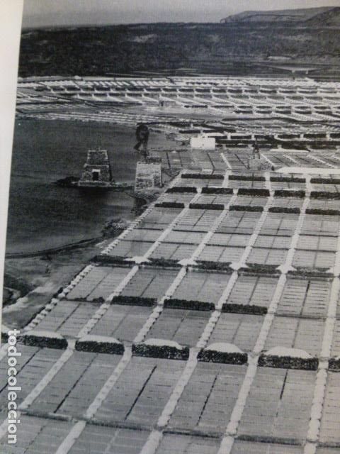 Collezionismo: SALINAS DEL JANUBIO LANZAROTE ANTIGUA LAMINA HUECOGRABADO