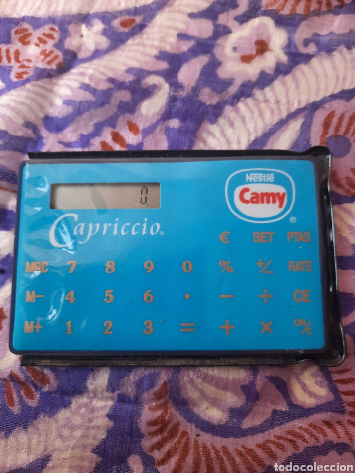Coleccionismo: Calculadora publicidad de Camy. - Foto 5