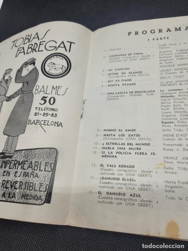 Coleccionismo: Programa de teatro de LOS VIENESES - Foto 5