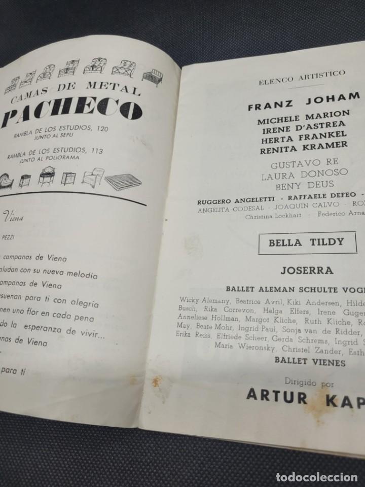 Coleccionismo: Programa de teatro de LOS VIENESES - Foto 7