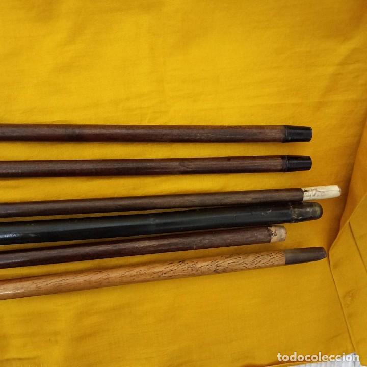 Coleccionismo: Lote de Bastones de Marfil Netsukes - Foto 6