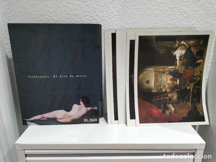 Coleccionismo: LOTE DE 7 LAMINAS DE CUADROS DIEGO DE VELAZQUEZ - TAMA&Ntilde;O FOLIO - EL ARTE DE MIRAR