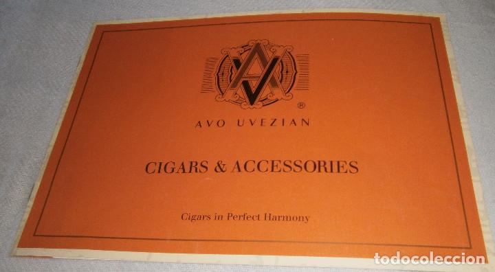 Coleccionismo: Avo Uvezian cigars & accesorios catalogo - Foto 1