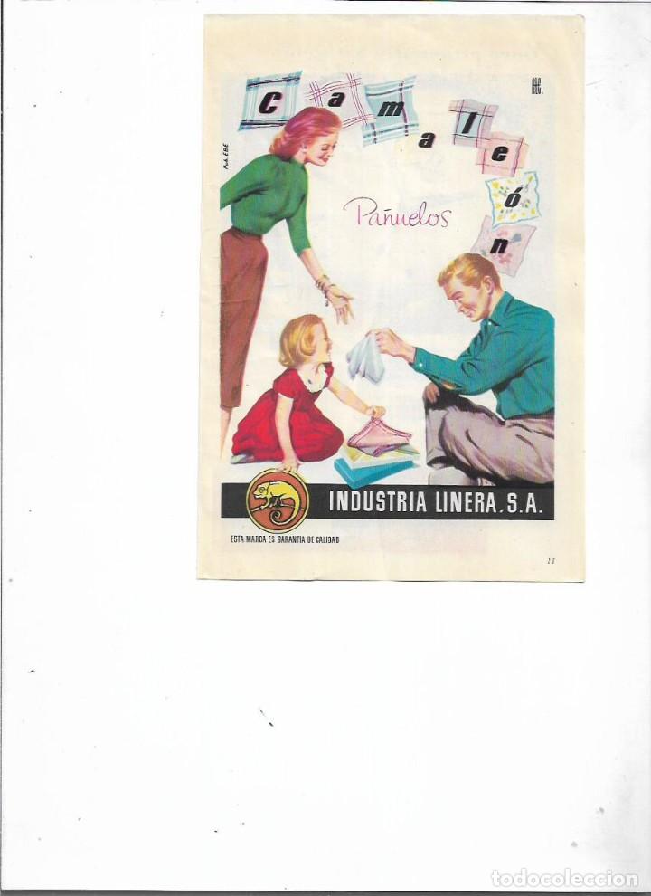Colecionismo: A&Ntilde;O 1958 RECORTE PRENSA PUBLICIDAD INDUSTRIA LINERA PA&Ntilde;UELOS