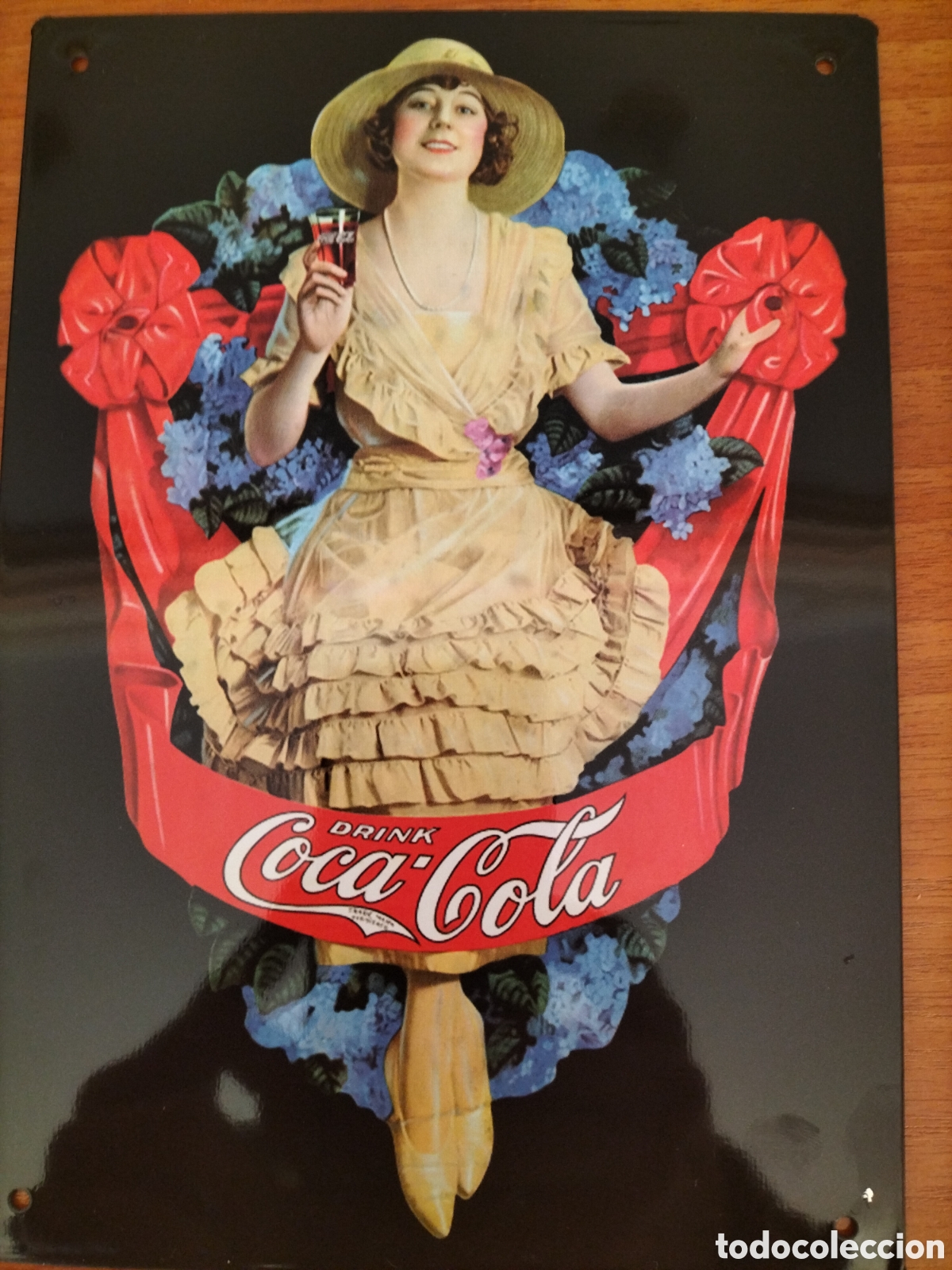 Coleccionismo: Coca-Cola placa decorativa - Foto 1