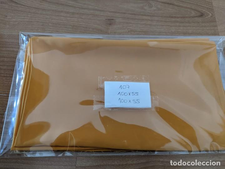 Collectionnisme: 2 RETALES FORRO NARNAJA (100 X 55) + (100 X 55)