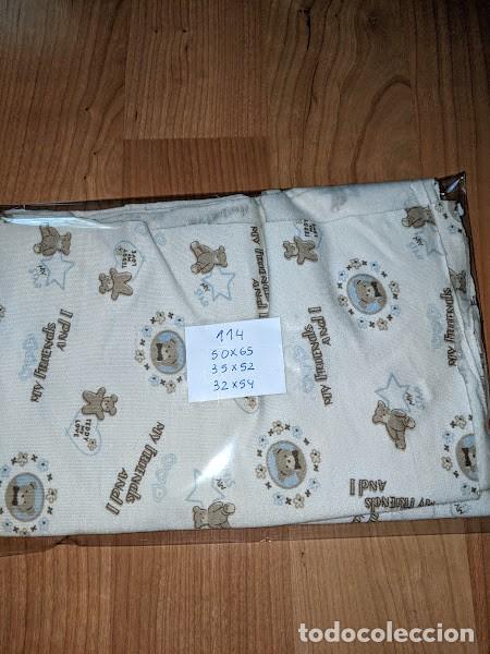 Sammeln: 3 RETALES ESTAMPADO OSITPOS (50 X 65) + (35 X 52) + (32 X 54)