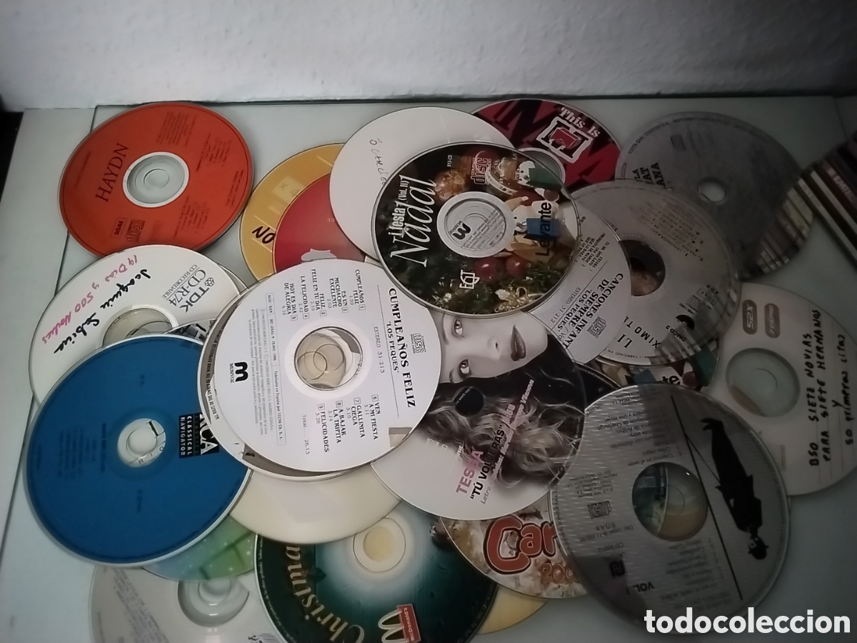 Coleccionismo: CD 40 para manualidades - Foto 2