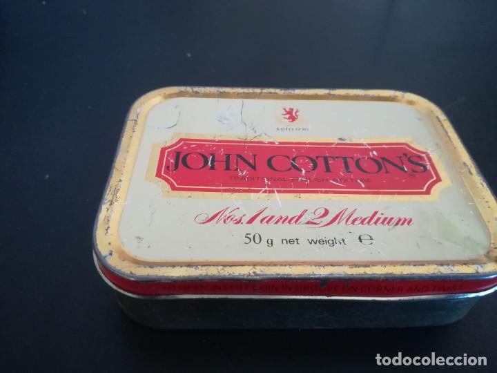 Coleccionismo: LATA TABACO JOHN COTTON&acute;S / POL1 - Foto 1