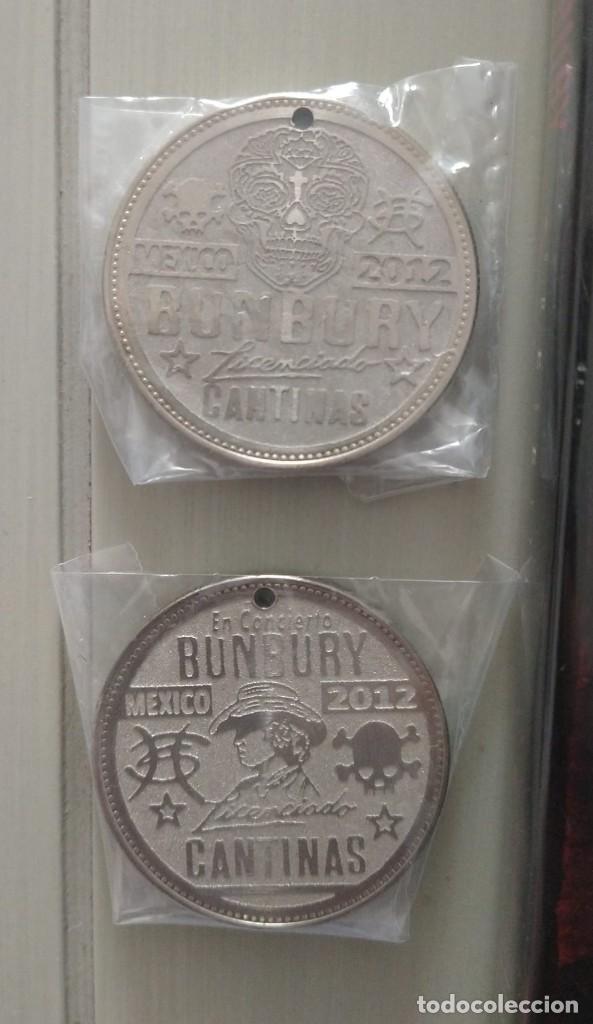 Coleccionismo: bunbury moneda lic.cantinas - Foto 1