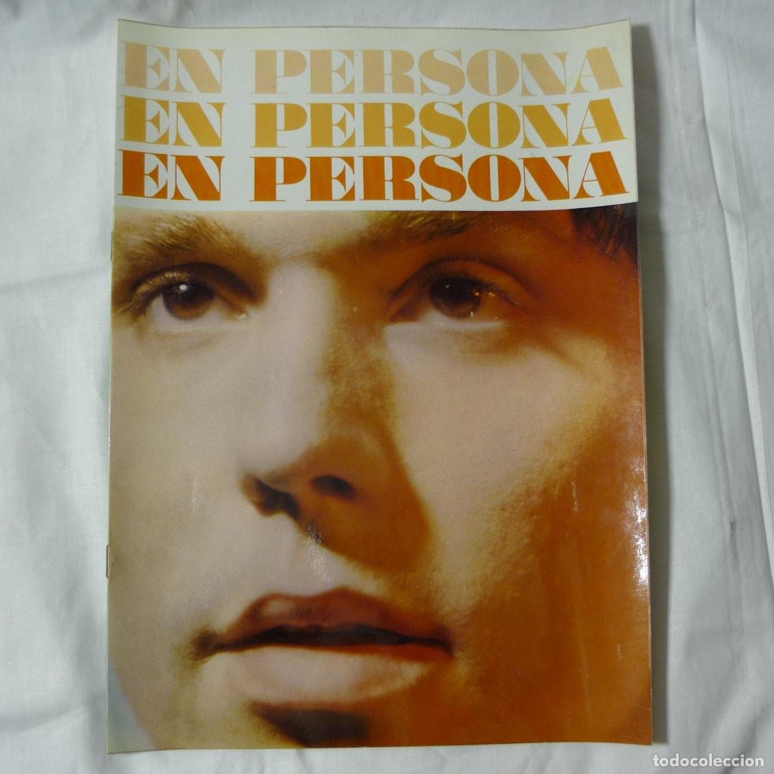 Coleccionismo: Programa recitales 1968 Rapahel En persona - Foto 1