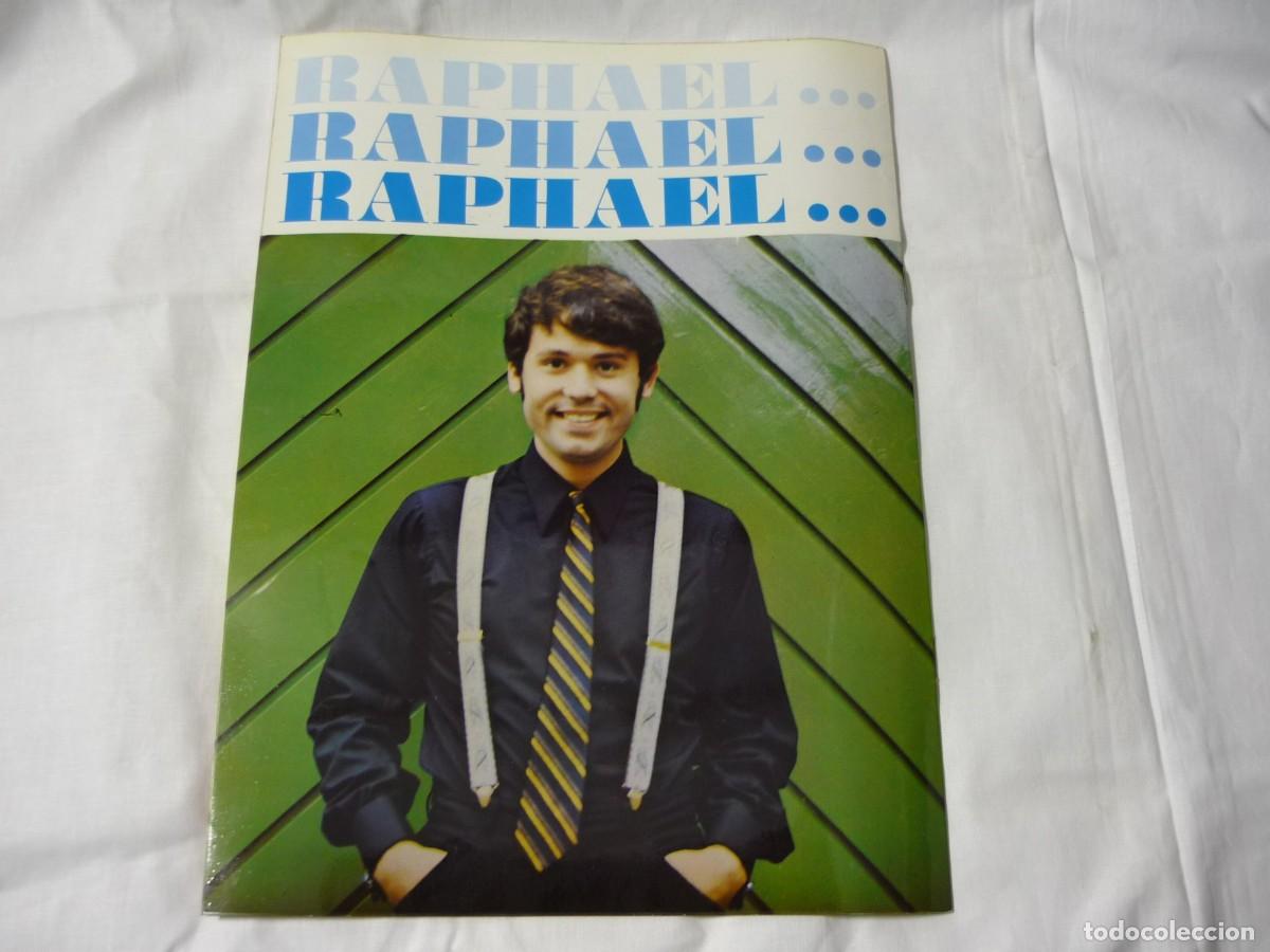 Coleccionismo: Programa recitales 1968 Rapahel En persona - Foto 2
