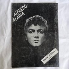 Coleccionismo: PROGRAMA TEATRO ALBENIZ ALFREDO ALARIA, BALLET AMERICANO, 10 PÁGINAS, AÑOS 50-60. Lote 366122306