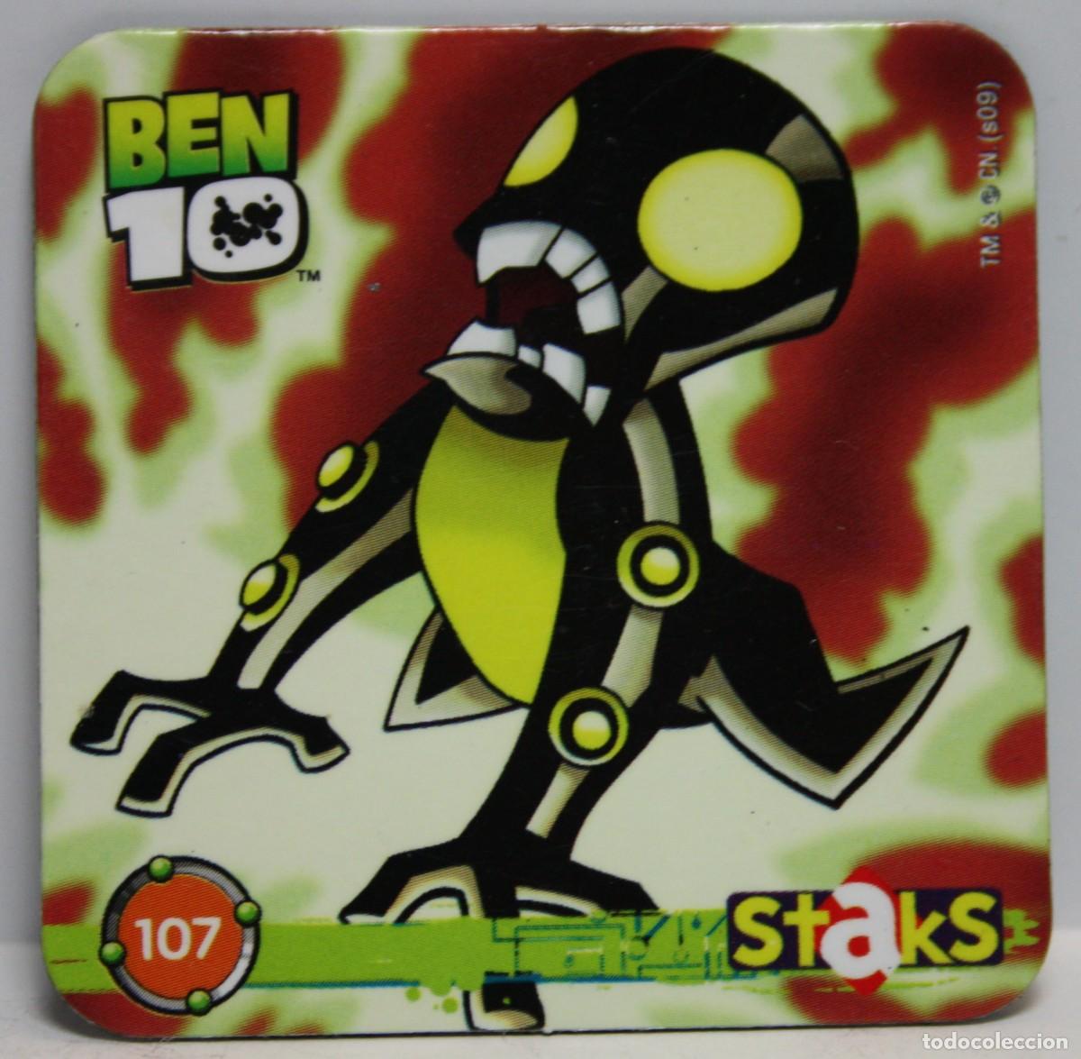 Coleccionismo: STAKS 2009, BEN 10, N&ordm; 107