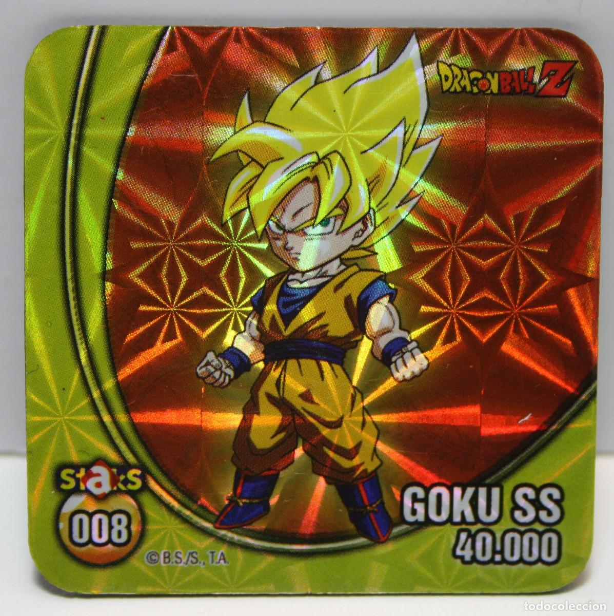 Coleccionismo: STAKS, DRAGON BALL Z, N&ordm; 008 GOKU SS (3)