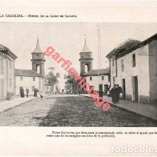 Coleccionismo: LÁMINA FOTOGRÁFICA, 1915, LA CAROLINA, PORTAL DE LA CALLE DE SAGASTA, 19X13 CM. Lote 366223386