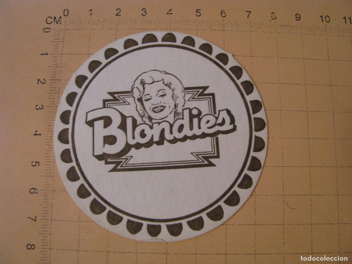 Coleccionismo: POSAVASOS BLONDIES. - Foto 1
