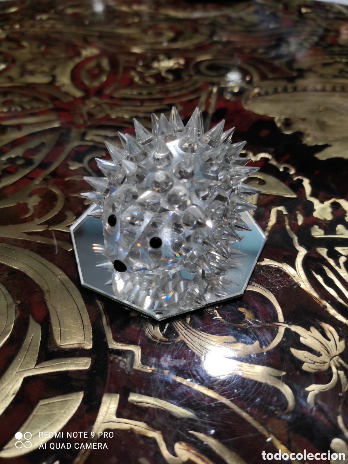 Coleccionismo: Erizo Swarovski - Foto 1