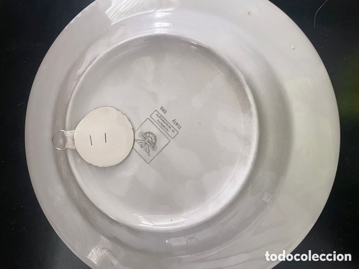 Coleccionismo: Plato recuerdo de roma - Foto 3