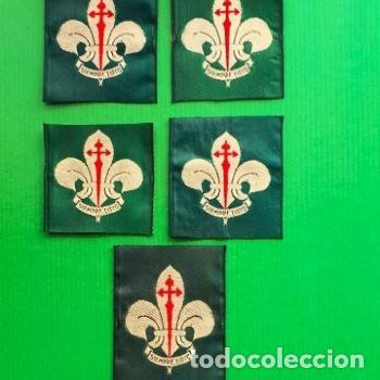 Colecionismo: ASDE SCOUTS DE ESPA&Ntilde;A 4 PROMESAS y 1 PROMESA DE &iexcl;5 CM! . 48 A&Ntilde;OS SCOUTS
