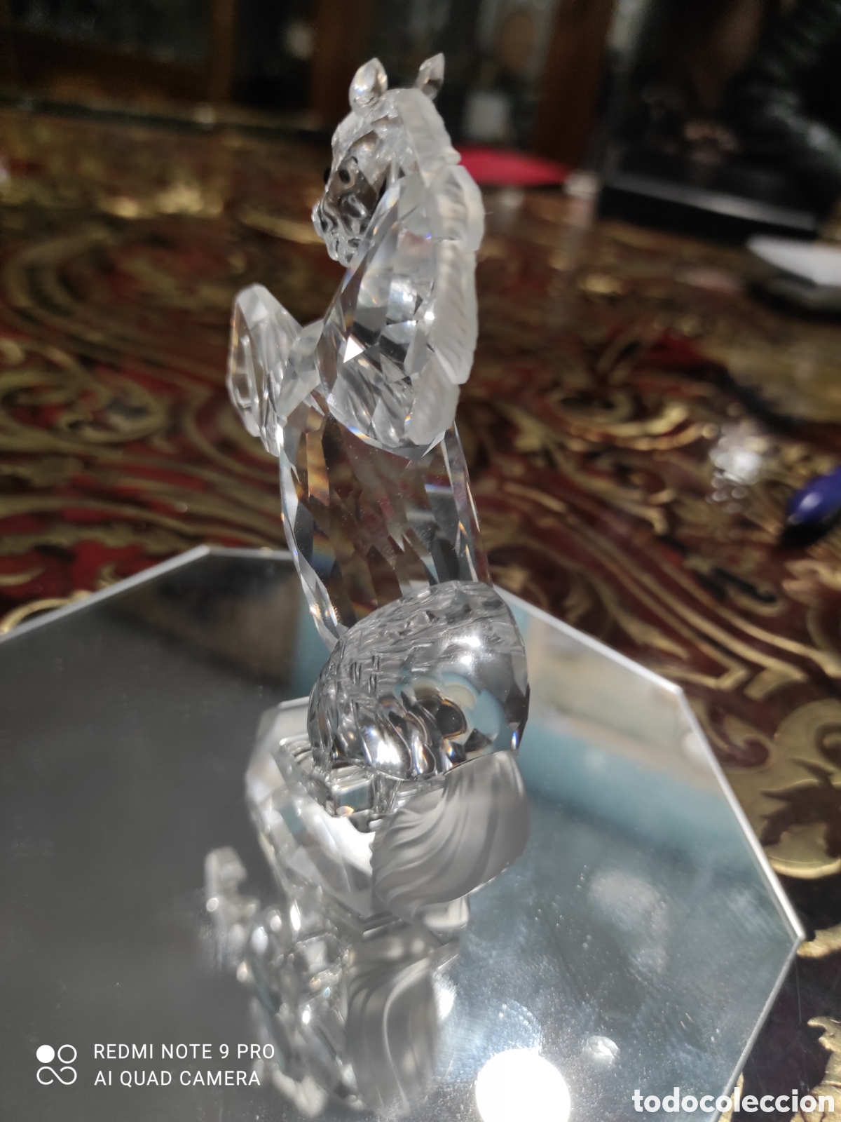 Coleccionismo: Caballo levantado Swarovski - Foto 2