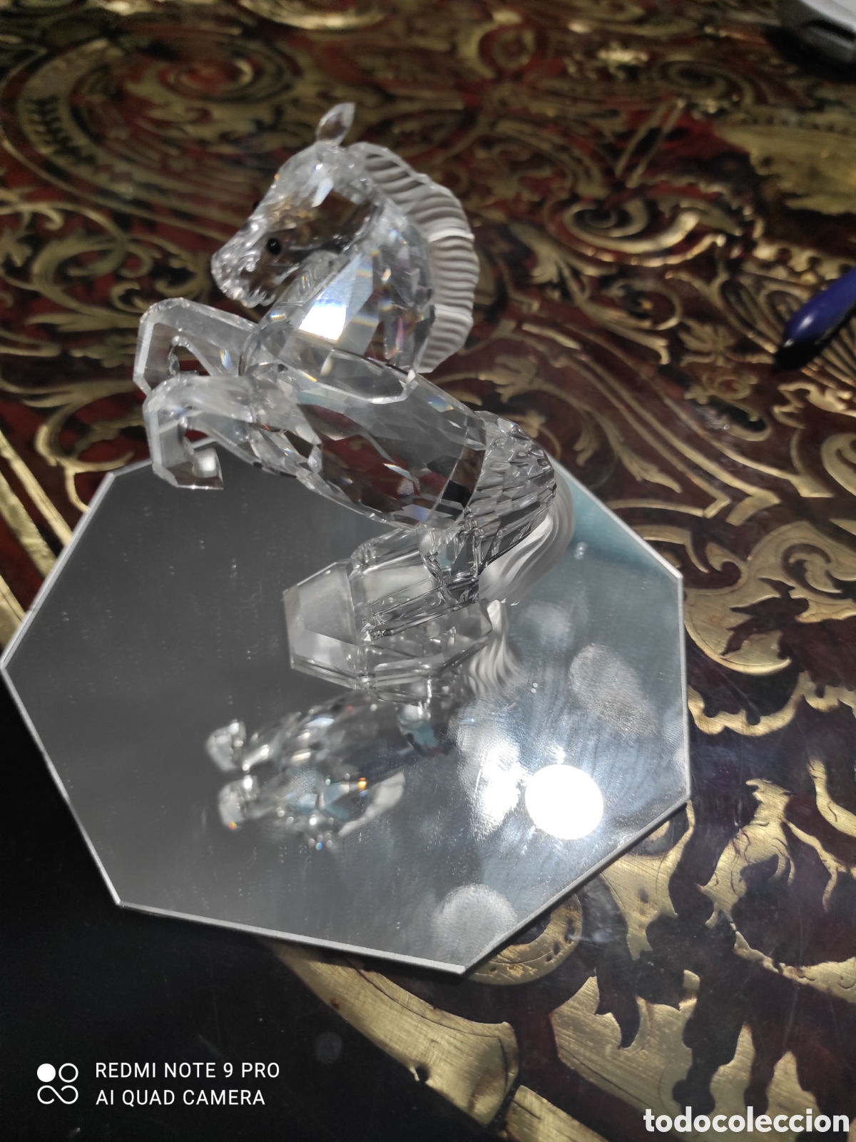 Coleccionismo: Caballo levantado Swarovski - Foto 1