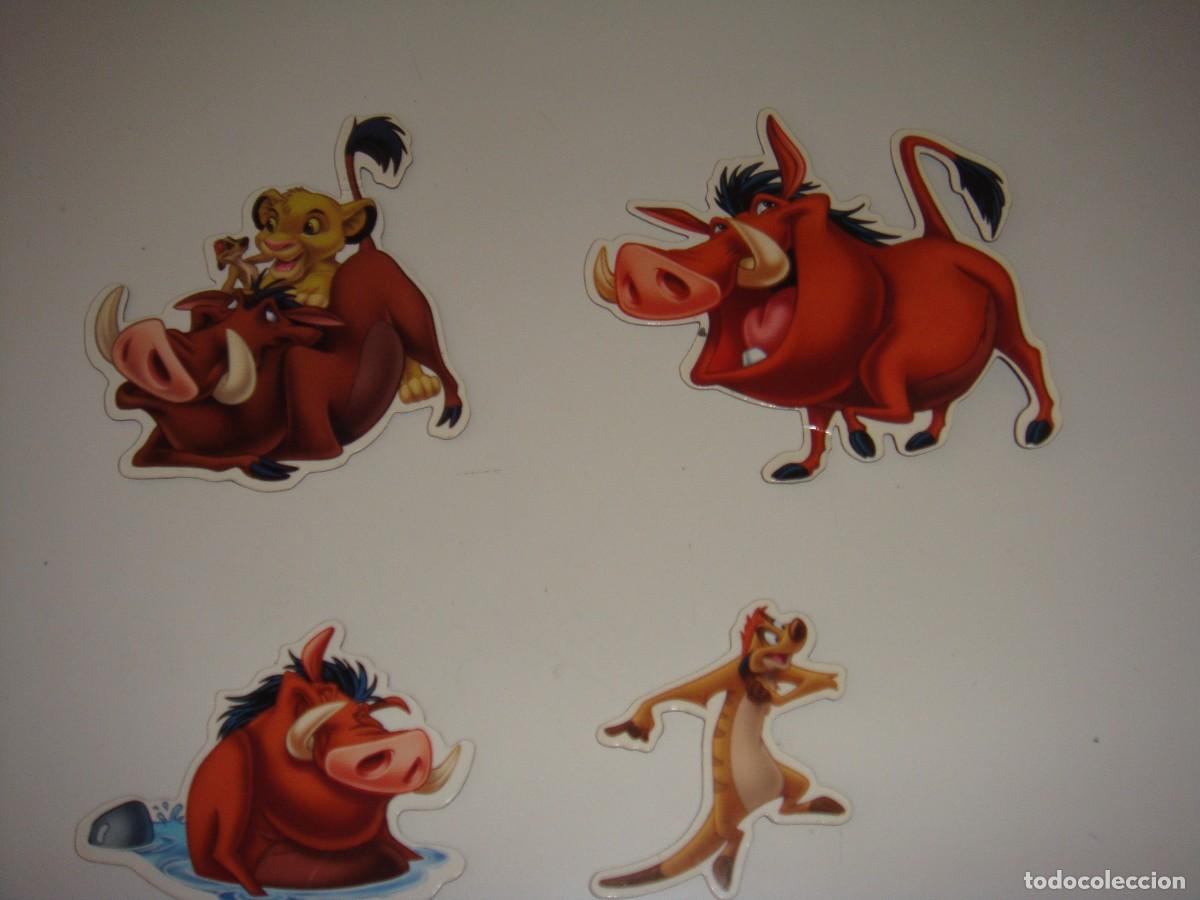 Coleccionismo: IMANES NEVERA DISNEY EL REY LEON