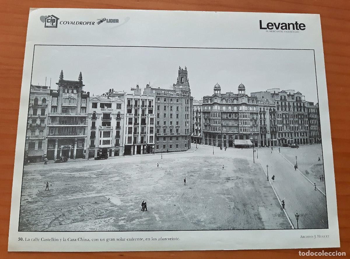Coleccionismo: ESTAMPAS ANTIGUAS DE VALENCIA - L&Aacute;MINA 30. LA CALLE... - ARCHIVO J. HUGUET - PERFECTO ESTADO