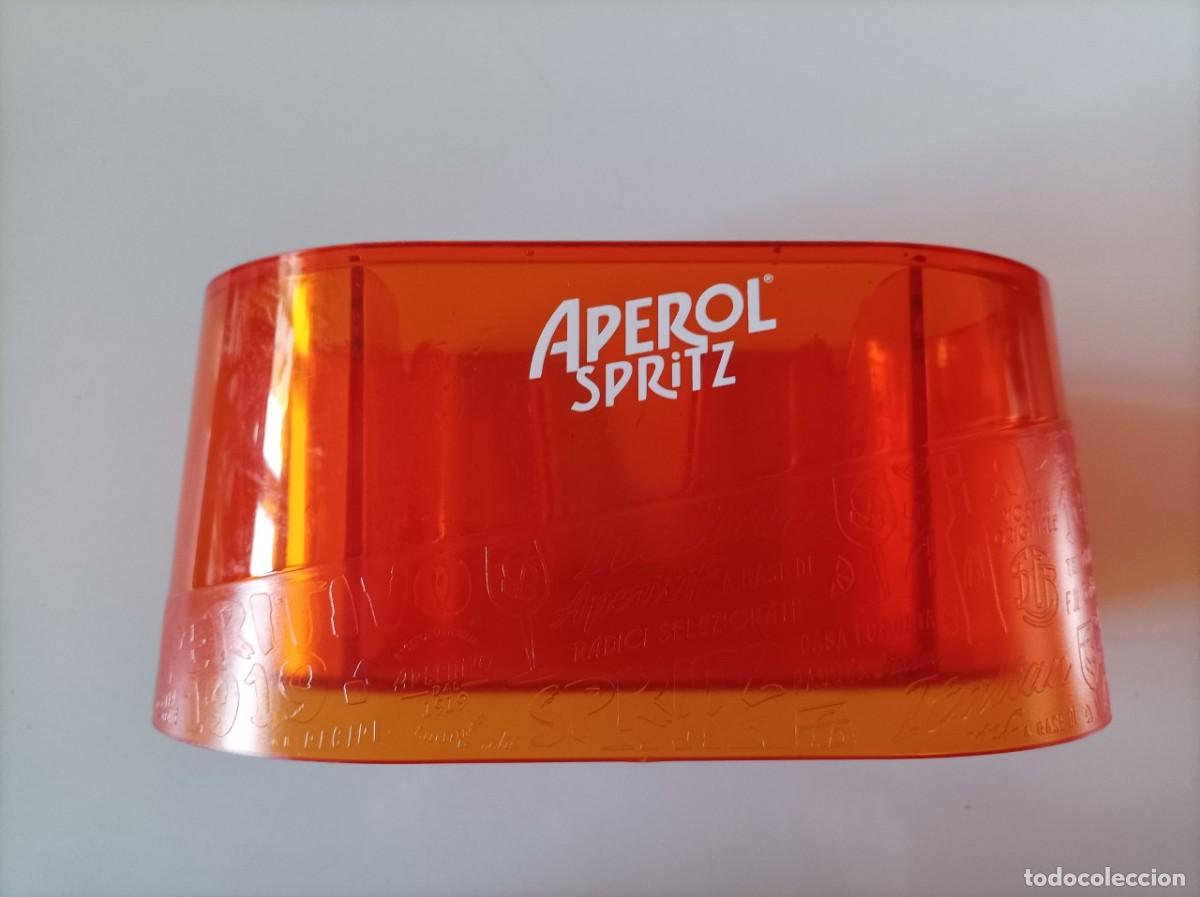 Collecting: BOTELLERO PLASTICO DECORACION VINTAGE APEROL SPRITZ 25 X 12 X 15 CM
