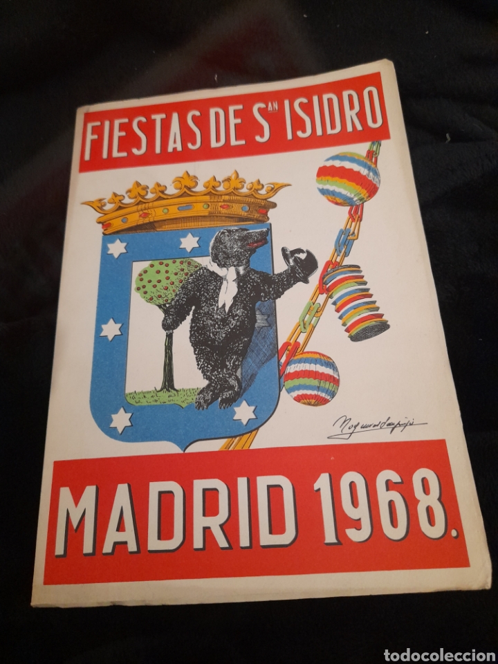 Coleccionismo: Programa oficial de Fiestas de San Isidro de 1968 - Foto 1