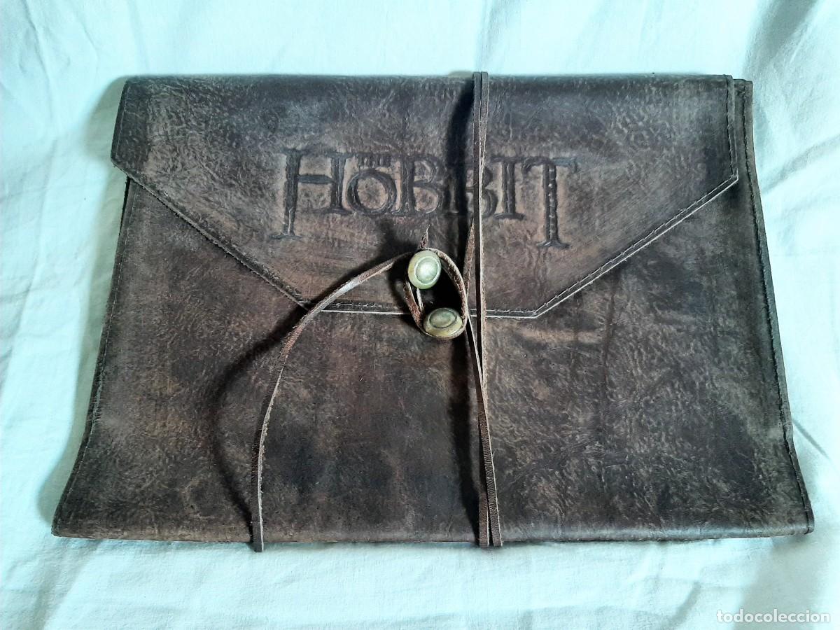 Coleccionismo: Portadocumentos cuero &rdquo;Hobbit&rdquo; - Foto 1
