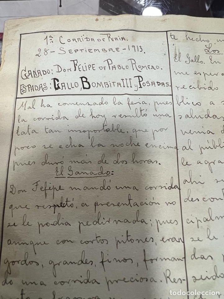 Coleccionismo: Magnifica composici&oacute;n de la feria de Sevilla 1916 - Foto 6