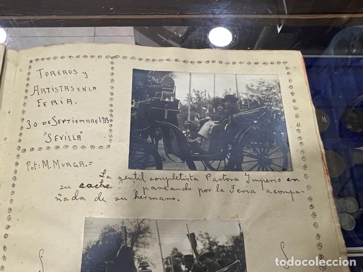 Coleccionismo: Magnifica composici&oacute;n de la feria de Sevilla 1916 - Foto 17