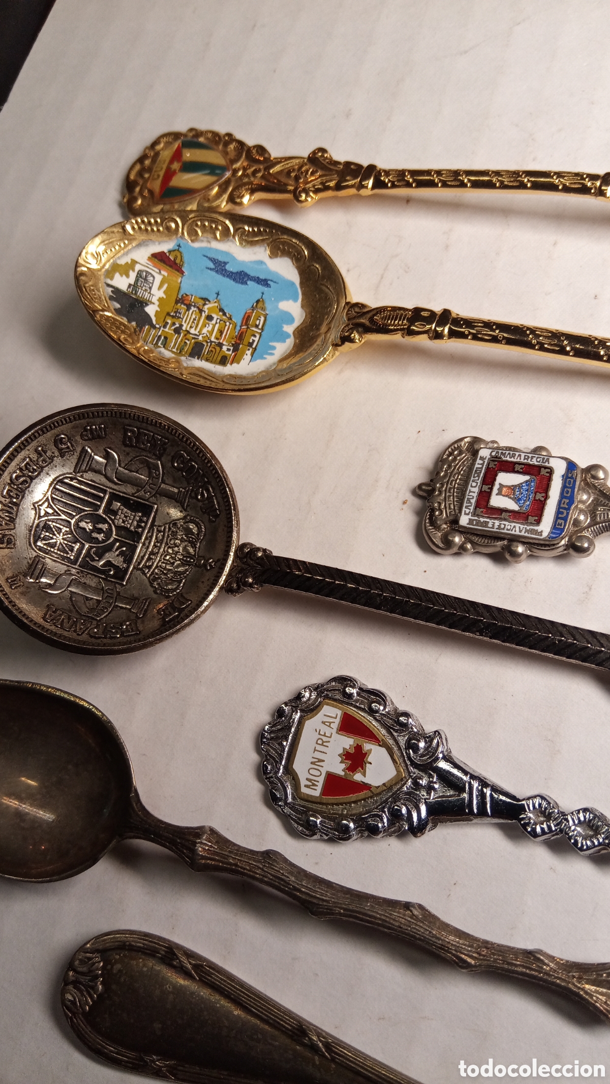 Coleccionismo: lote 9 cucharas de souvenir - Foto 6