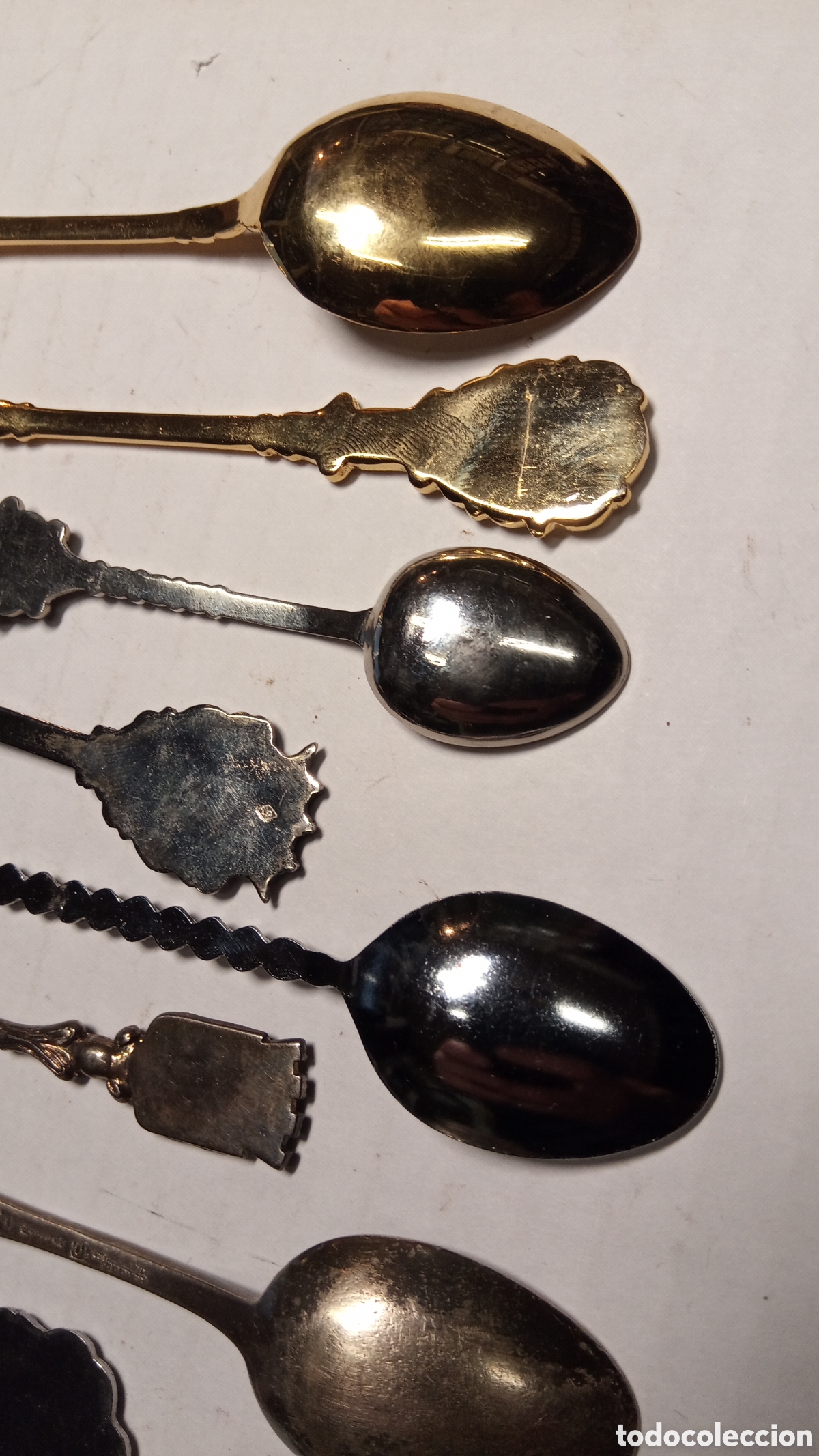 Coleccionismo: lote 9 cucharas de souvenir - Foto 10