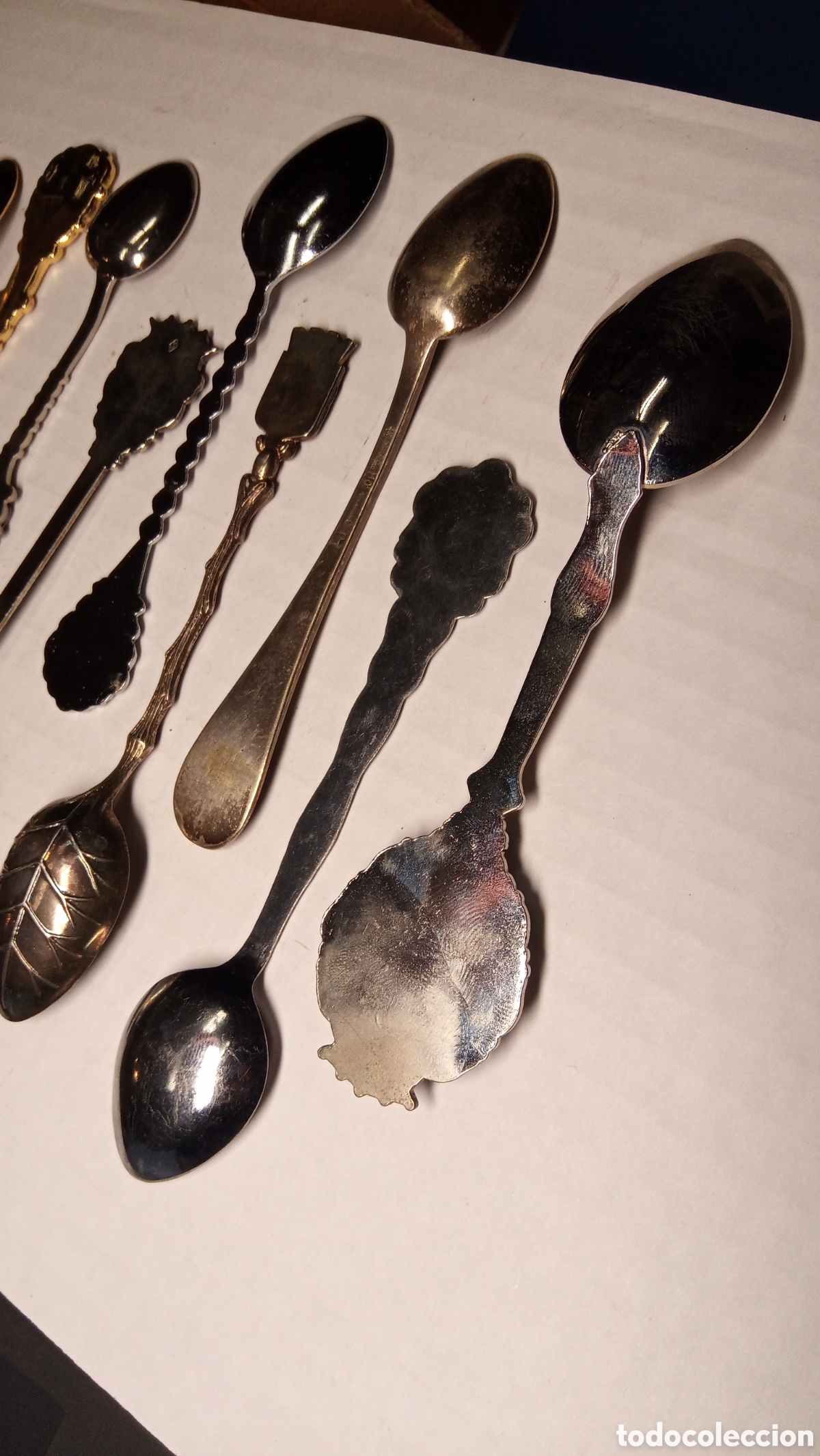Coleccionismo: lote 9 cucharas de souvenir - Foto 11