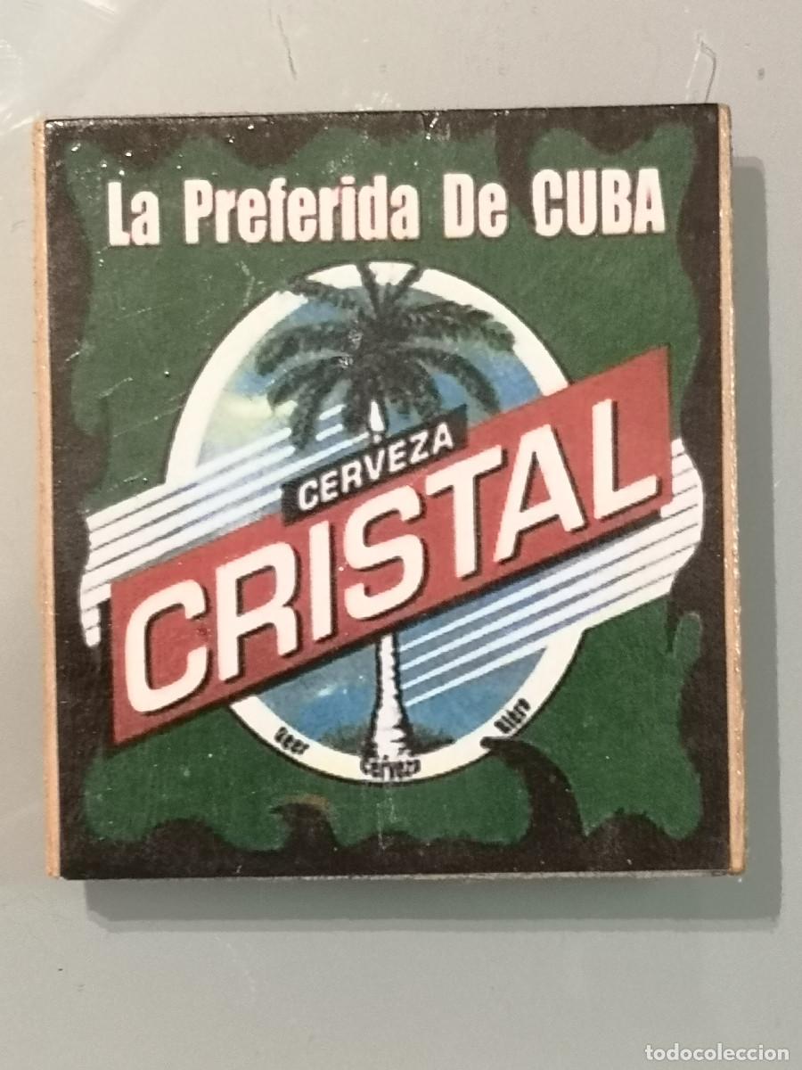 Sammeln: IMAN DE NEVERA - CUBA - CRISTAL ( La cerveza preferida de CUBA )