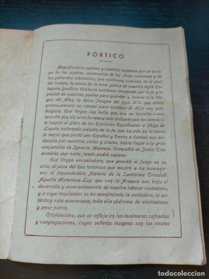 Coleccionismo: Antiguo programa de Fiesta Mayor ciudad de Manresa a&ntilde;o 1941 Programa Oficial - Foto 2