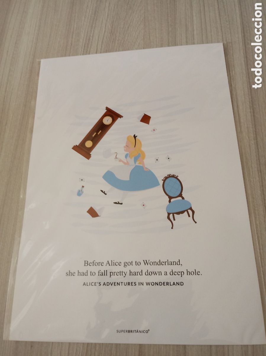 Sammeln: Alicia en el pais de las maravillas.Superbritanico.