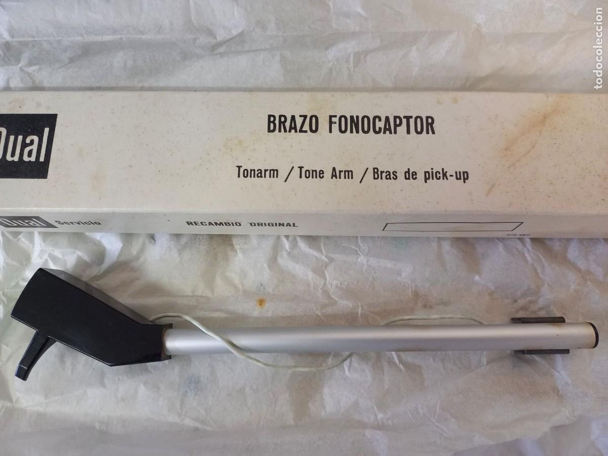 Coleccionismo: BRAZO TOCADISCOS MIDE: 20 CM. REF. 206548 CON CAJA ORIGINAL - Foto 3