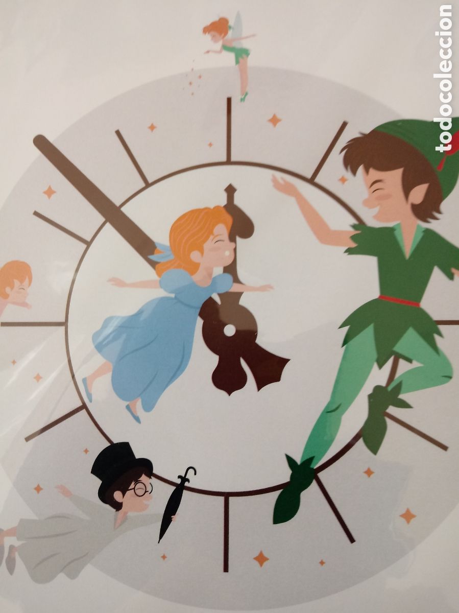 Coleccionismo: Lamina Peter Pan de SuperBritanico - Foto 2