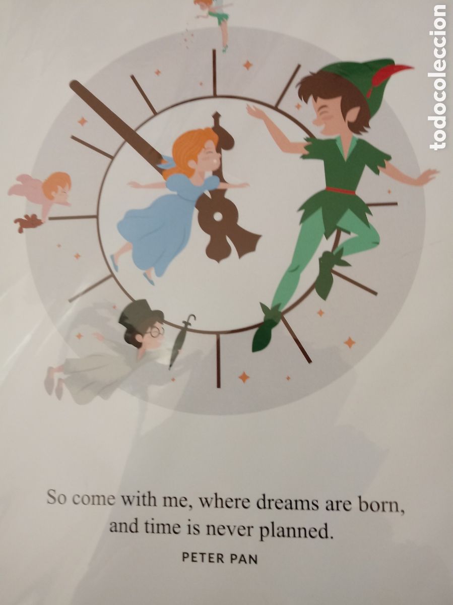 Coleccionismo: Lamina Peter Pan de SuperBritanico - Foto 3