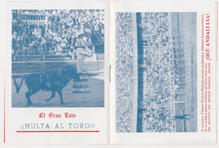 Coleccionismo: PROGRAMA ESPECTACULO EL EMPASTRE - CATARROJA (VALENCIA) - 1968 - Foto 3