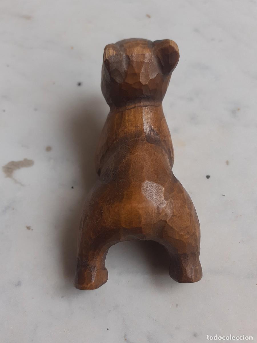 Coleccionismo: Netsuke Oso madera - Foto 4