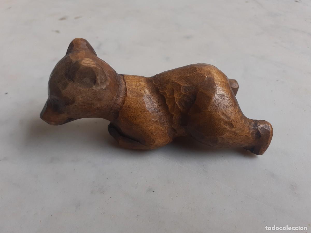 Coleccionismo: Netsuke Oso madera - Foto 6
