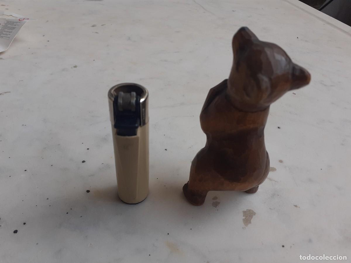 Coleccionismo: Netsuke Oso madera - Foto 7