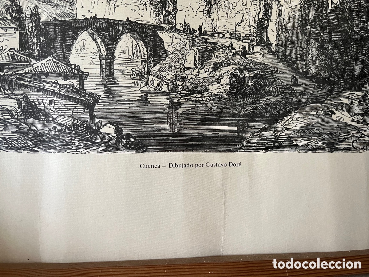 Coleccionismo: Vista de Cuenca, Gustavo Dor&eacute; - Foto 3