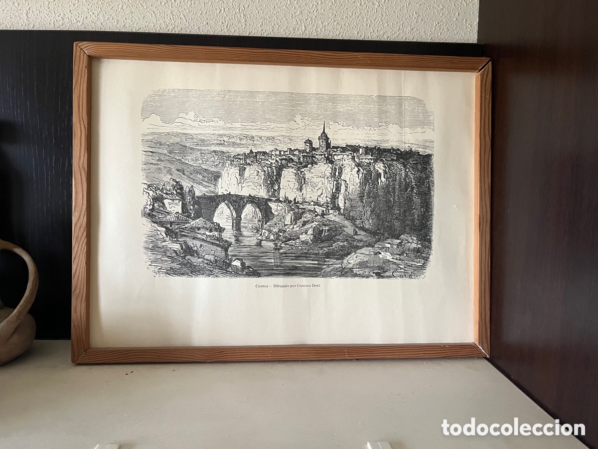 Coleccionismo: Vista de Cuenca, Gustavo Dor&eacute; - Foto 1