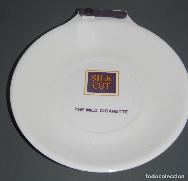 Coleccionismo: UN PLATO DE PLASTICO - TABACO SILK CUT - Foto 1