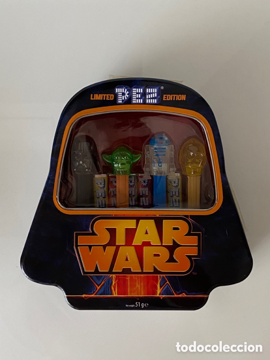 Coleccionismo: Star Wars - caja dispensadores Pez edici&oacute;n limitada